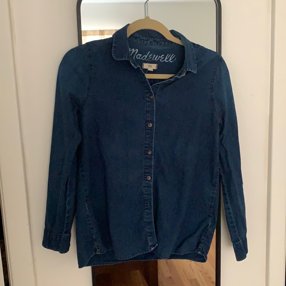 Madewell denim shirt